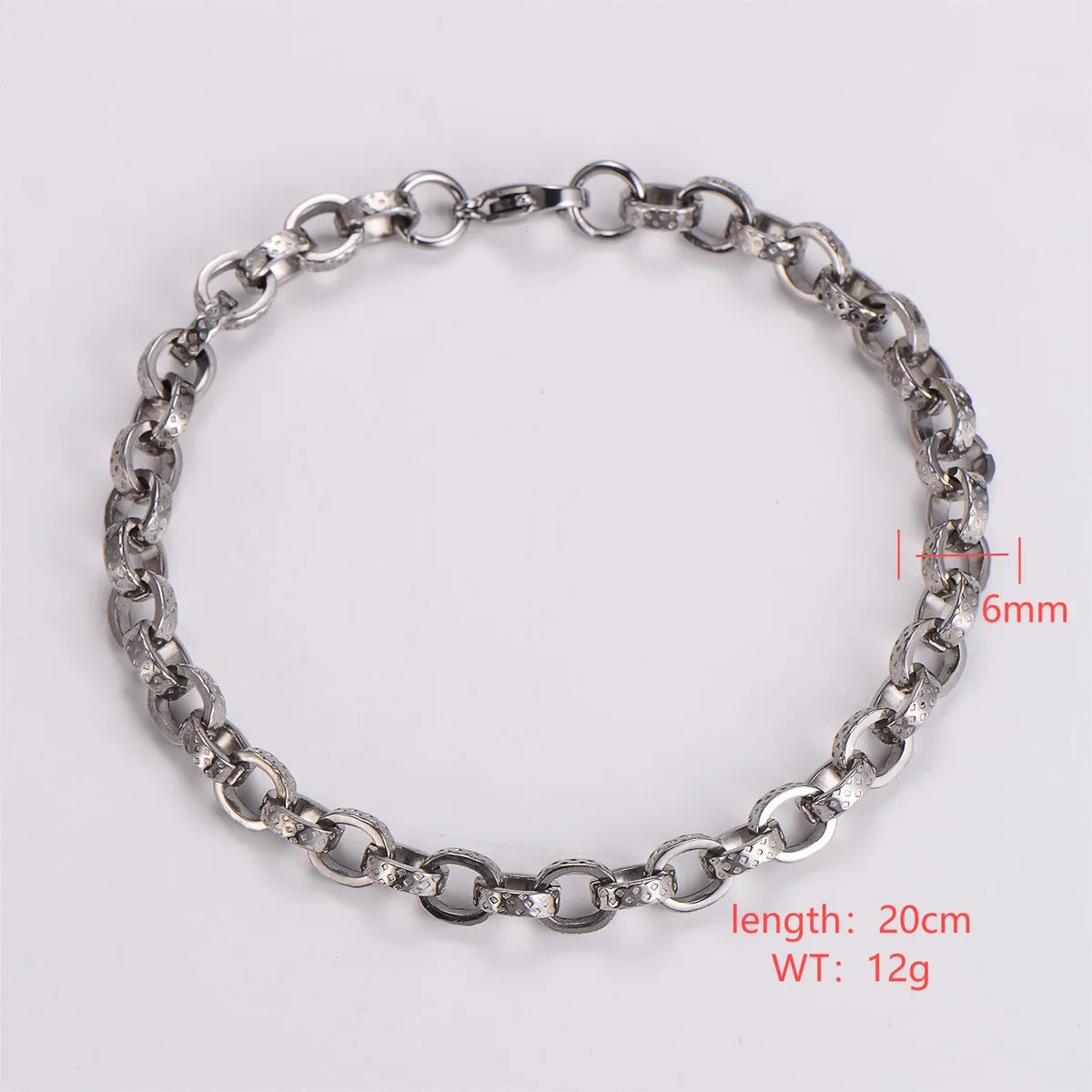 Wholesale Jewelry Hip-Hop Streetwear Sports Solid Color Egg Shape 304 Stainless Steel Bracelets Necklace