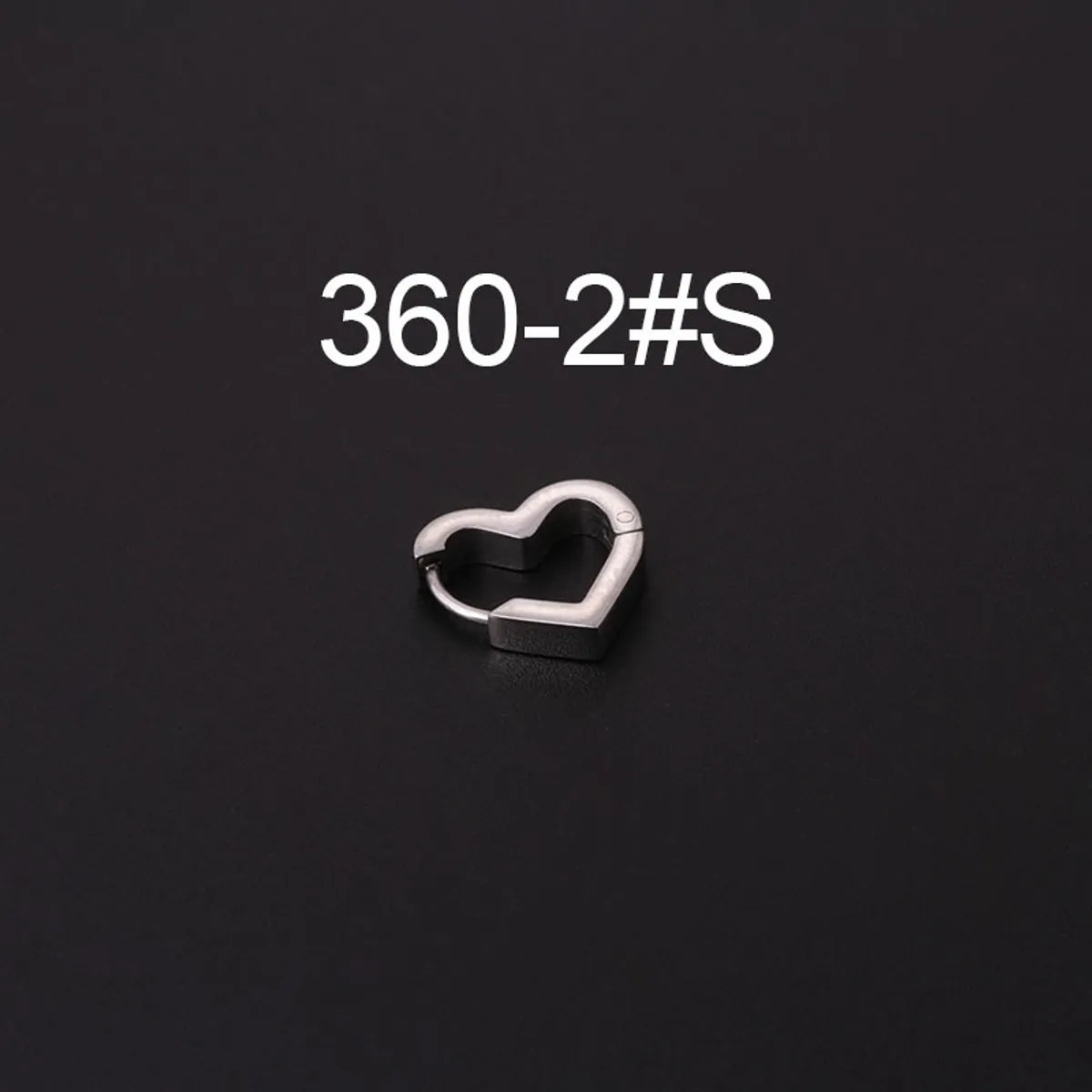 Ear Cartilage Rings & Studs Fashion Geometric 316 Stainless Steel  Plating