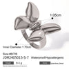 Wholesale Jewelry IG Style Butterfly 304 Stainless Steel Rings