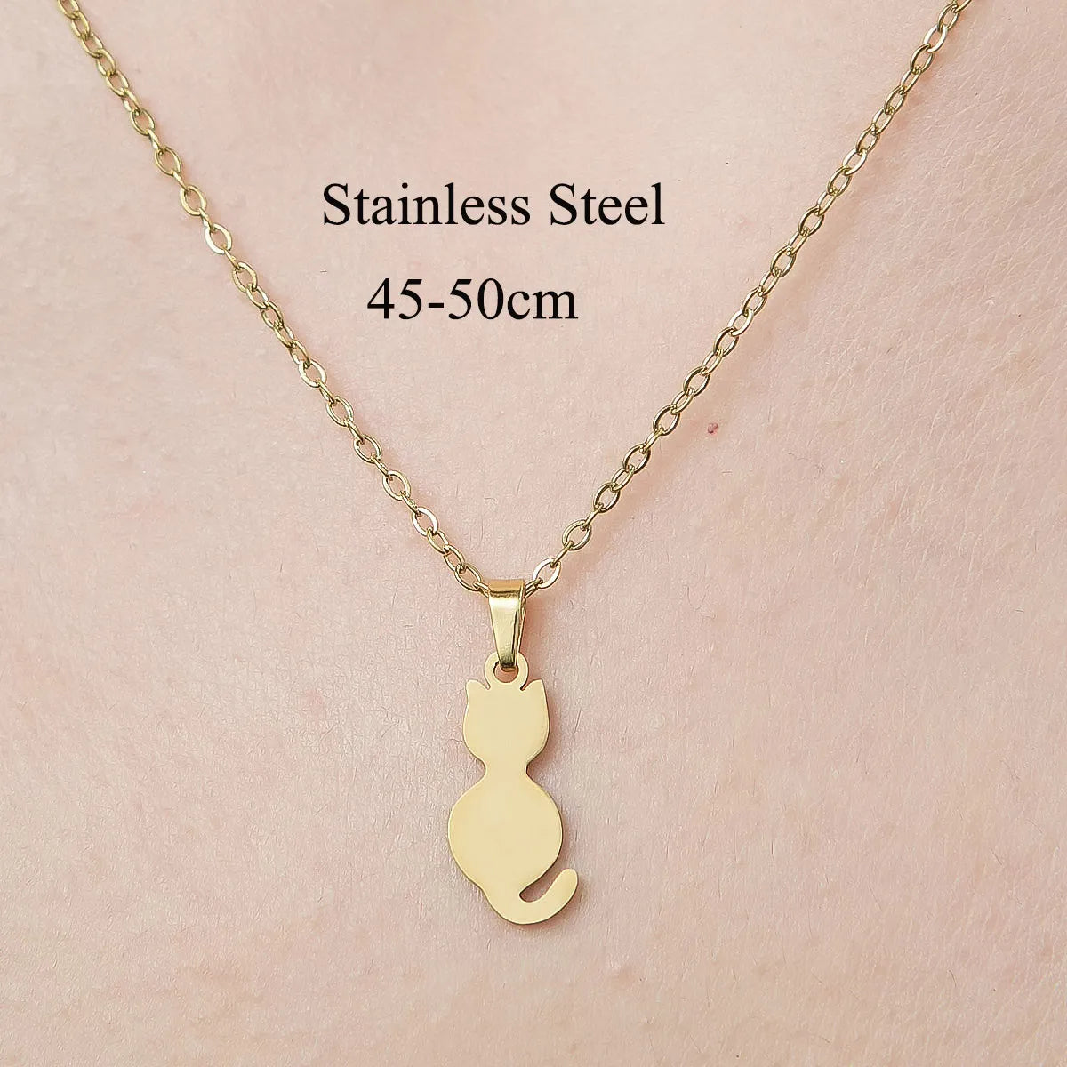 Wholesale Jewelry IG Style Casual  Palm Tree 201 Stainless Steel 18K Gold Plated Polishing Hollow Out Pendant Necklace