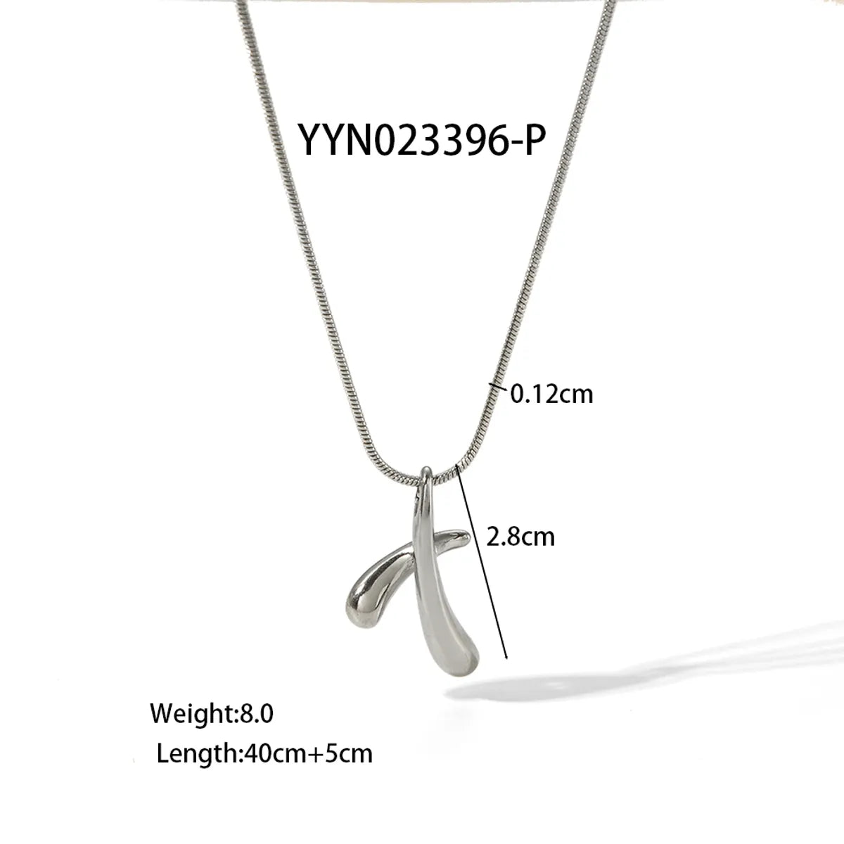 Wholesale Jewelry IG Style Casual Original Design Geometric 201 Stainless Steel 304 Stainless Steel 18K Gold Plated Irregular Pendant Necklace