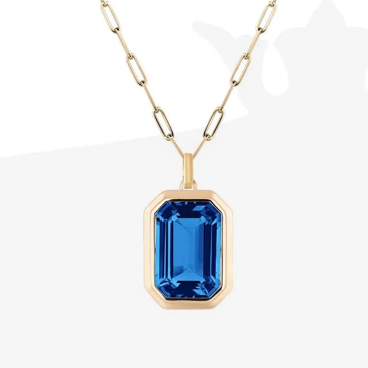 Wholesale Jewelry IG Style French Style Classic Style Square 304 Stainless Steel Zircon Inlay Pendant Necklace