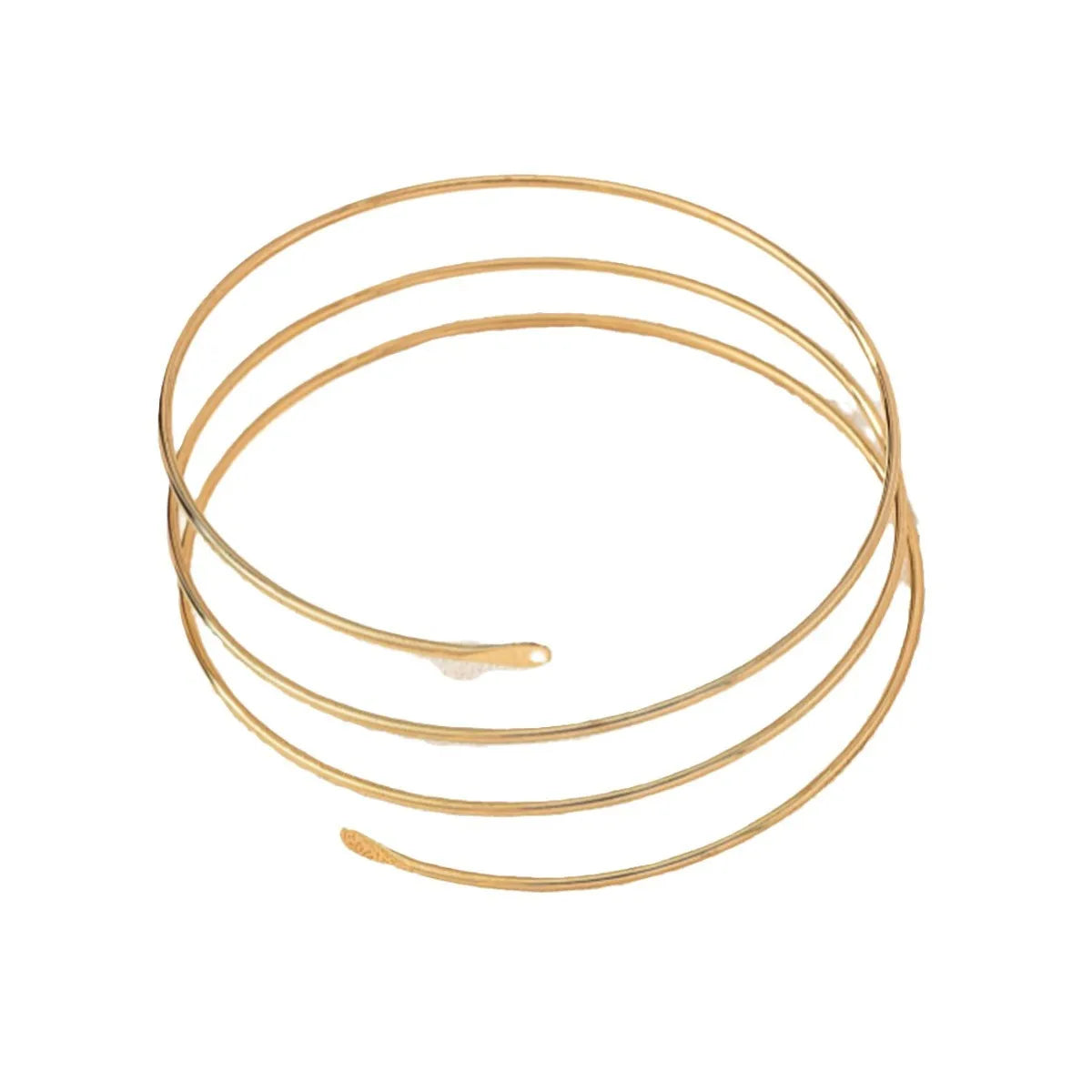 Wholesale Jewelry IG Style Simple Style Solid Color Alloy Arm Bracelet