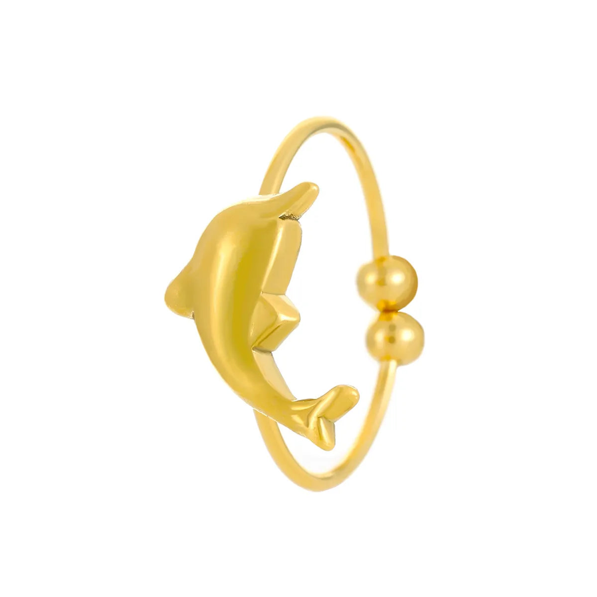 Wholesale Jewelry IG Style Simple Style Starfish Dolphin Shell 304 Stainless Steel 18K Gold Plated Toe Rings