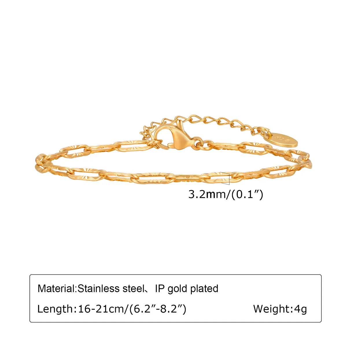 Wholesale Jewelry IG Style Solid Color 201 Stainless Steel 18K Gold Plated Bracelets Necklace