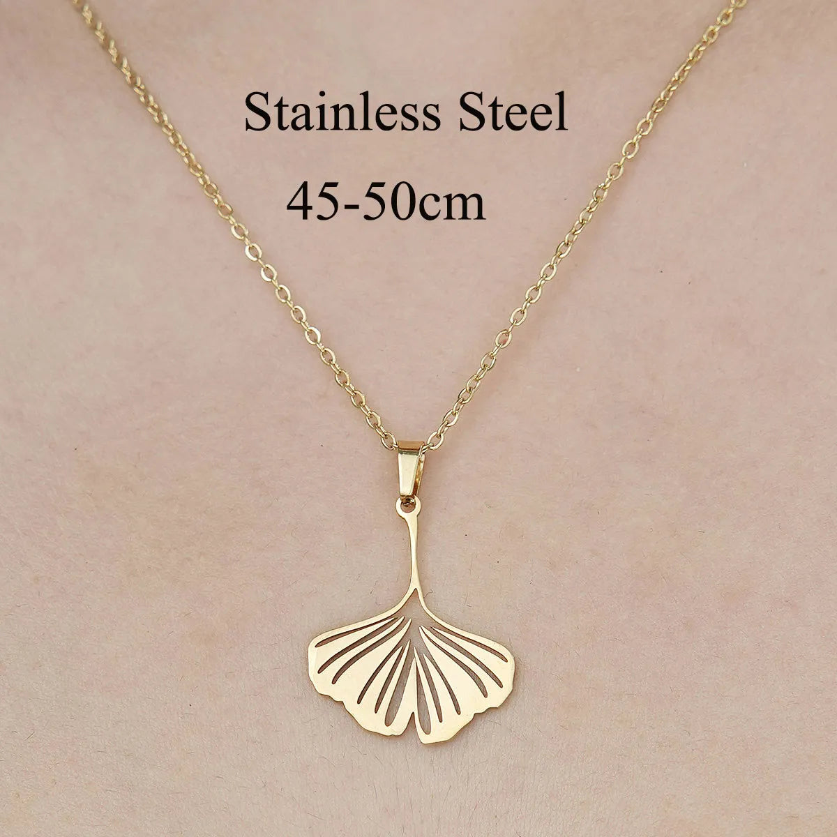 Wholesale Jewelry IG Style Star Moon 201 Stainless Steel 18K Gold Plated Polishing Plating Pendant Necklace