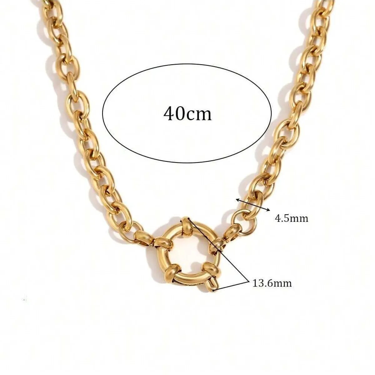 Wholesale Jewelry Lady Geometric 306 Stainless Steel Plating Necklace