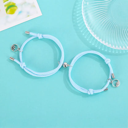 Wholesale Jewelry Luminous Rope Eachother Couple Bracelets A Pair Of Set Nihaojewelry