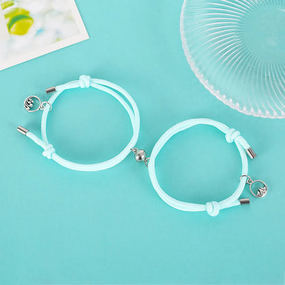 Wholesale Jewelry Luminous Rope Eachother Couple Bracelets A Pair Of Set Nihaojewelry