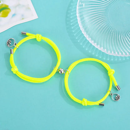 Wholesale Jewelry Luminous Rope Eachother Couple Bracelets A Pair Of Set Nihaojewelry