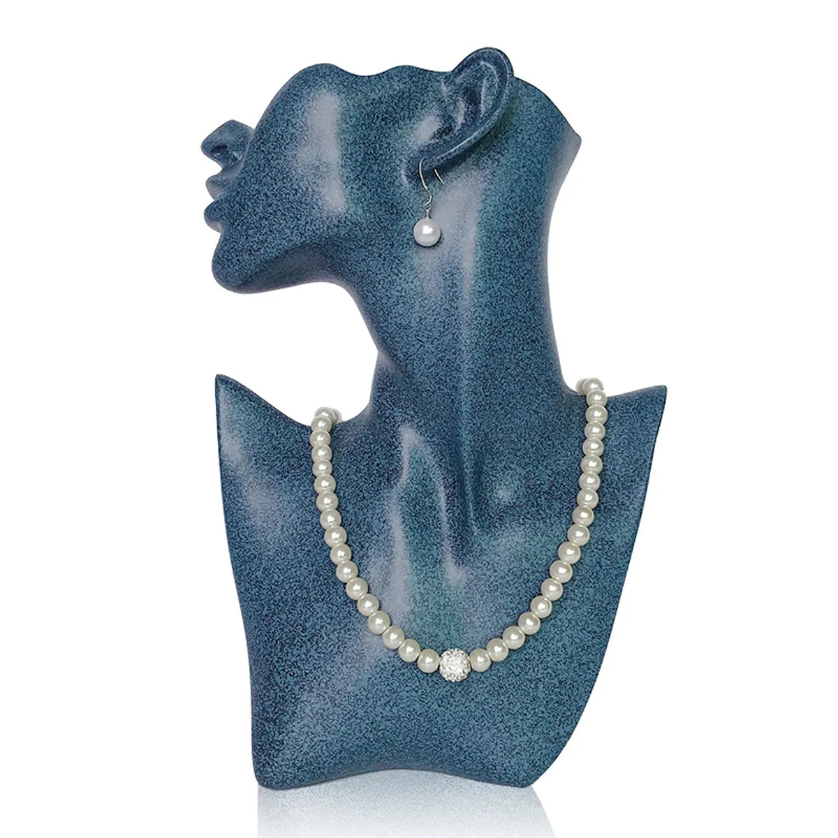 Modern Style Artistic Solid Color Resin Jewelry Display Bust