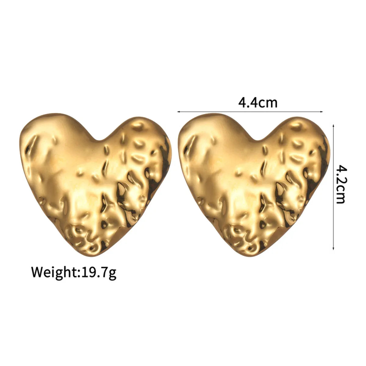 Wholesale Jewelry Modern Style Classic Style Heart Shape Flower 304 Stainless Steel Plating Rings Earrings