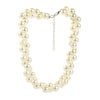 Wholesale Jewelry Princess Glam Round Artificial Pearl Alloy Rhinestones Pearl 14K Gold Plated Plating Inlay Necklace