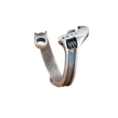 Wholesale Jewelry Retro Geometric Wrench Alloy Plating Open Rings