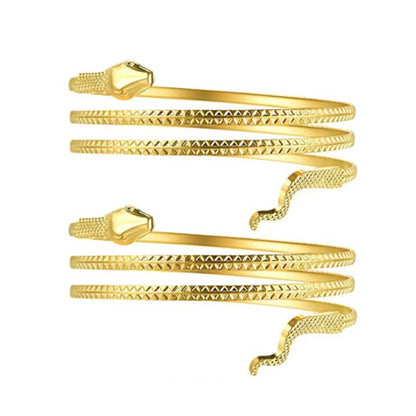 Wholesale Jewelry Retro Metal Snake Shape Bracelet Nihaojewelry