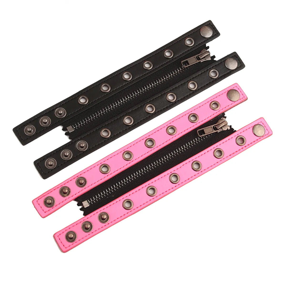 Wholesale Jewelry Retro Novelty Gear Pu Leather Plastic Wristband