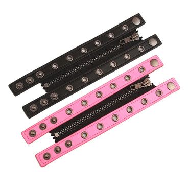 Wholesale Jewelry Retro Novelty Gear Pu Leather Plastic Wristband