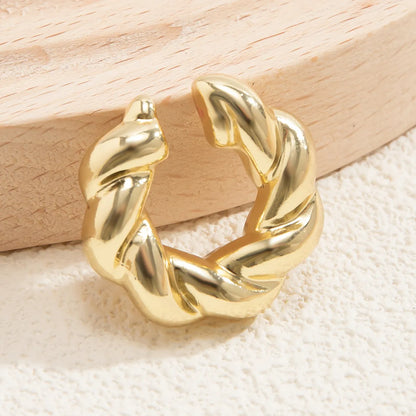 Wholesale Jewelry Retro Punk Geometric Ccb Ear Cuffs