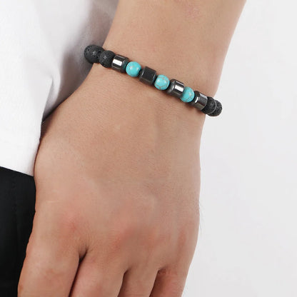 Simple Style Geometric No Inlaid Bracelets