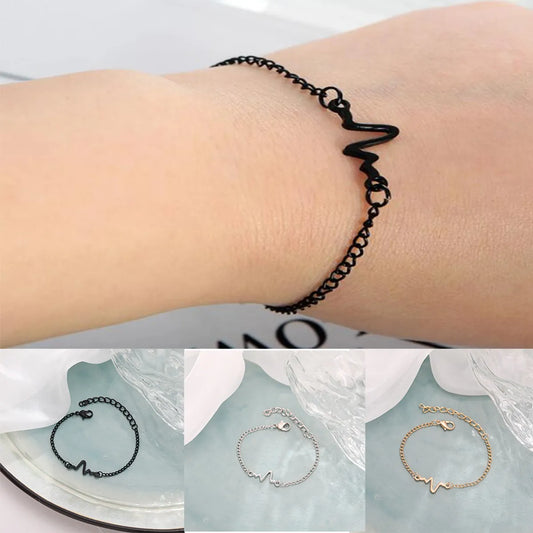 Wholesale Jewelry Simple Lightning Wave Bracelet Gooddiy