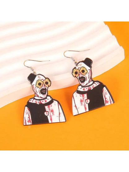 Wholesale Jewelry Simple Style Cartoon Arylic Drop Earrings