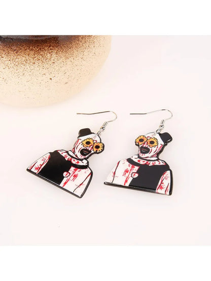 Wholesale Jewelry Simple Style Cartoon Arylic Drop Earrings