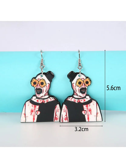 Wholesale Jewelry Simple Style Cartoon Arylic Drop Earrings