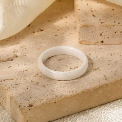 Wholesale Jewelry Simple Style Circle Space Ceramic Rings