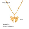 Wholesale Jewelry Simple Style Classic Style Butterfly 304 Stainless Steel Plating Rings Earrings Necklace