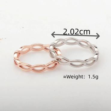 Wholesale Jewelry Simple Style Classic Style Commute Star 304 Stainless Steel 18K Gold Plated Rings