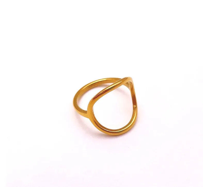 Wholesale Jewelry Simple Style Classic Style Commute Sun Star Moon 304 Stainless Steel Titanium Steel Zircon 18K Gold Plated Plating Inlay Rings