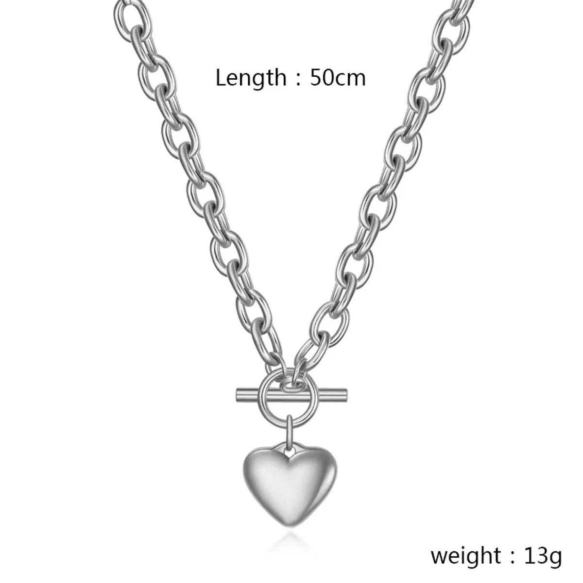 Wholesale Jewelry Simple Style Classic Style Heart Shape 304 Stainless Steel Gold Plated Bracelets Necklace