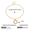 Wholesale Jewelry Simple Style Classic Style Round Shell 304 Stainless Steel Pendant Necklace