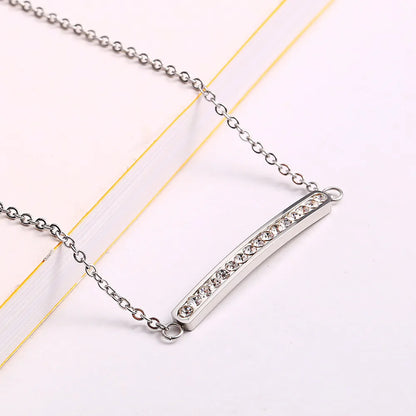 Wholesale Jewelry Simple Style Classic Style Solid Color 304 Stainless Steel 18K Gold Plated Plating Jewelry Set