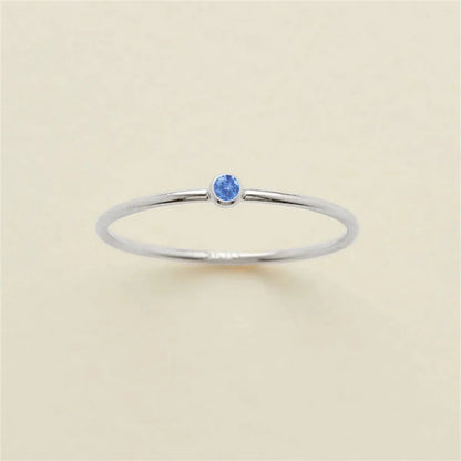 Wholesale Jewelry Simple Style Classic Style Solid Color 304 Stainless Steel Rhinestones Inlay Rings