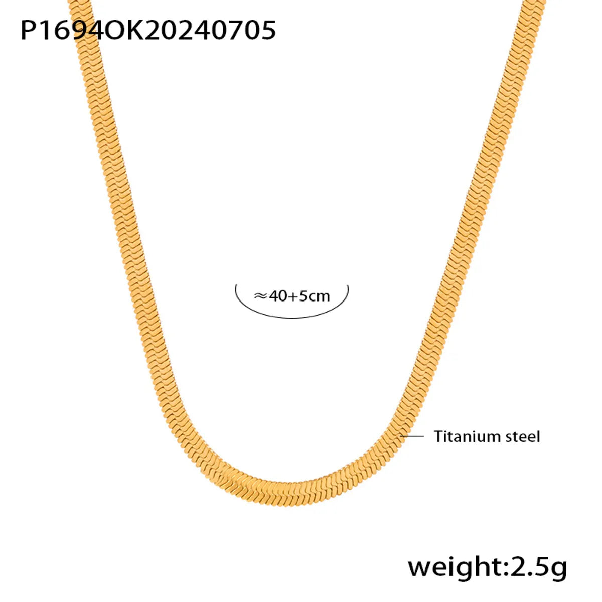 Wholesale Jewelry Simple Style Commute Lines 304 Stainless Steel 18K Gold Plated Plating Layered Necklaces