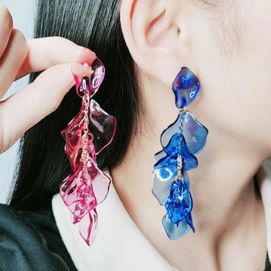 Wholesale Jewelry Simple Style Geometric Arylic Drop Earrings