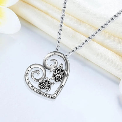 Wholesale Jewelry Simple Style Heart Shape Alloy Pendant Necklace