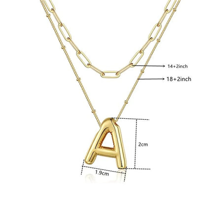 Wholesale Jewelry Simple Style Letter 304 Stainless Steel Gold Plated Plating Pendant Necklace