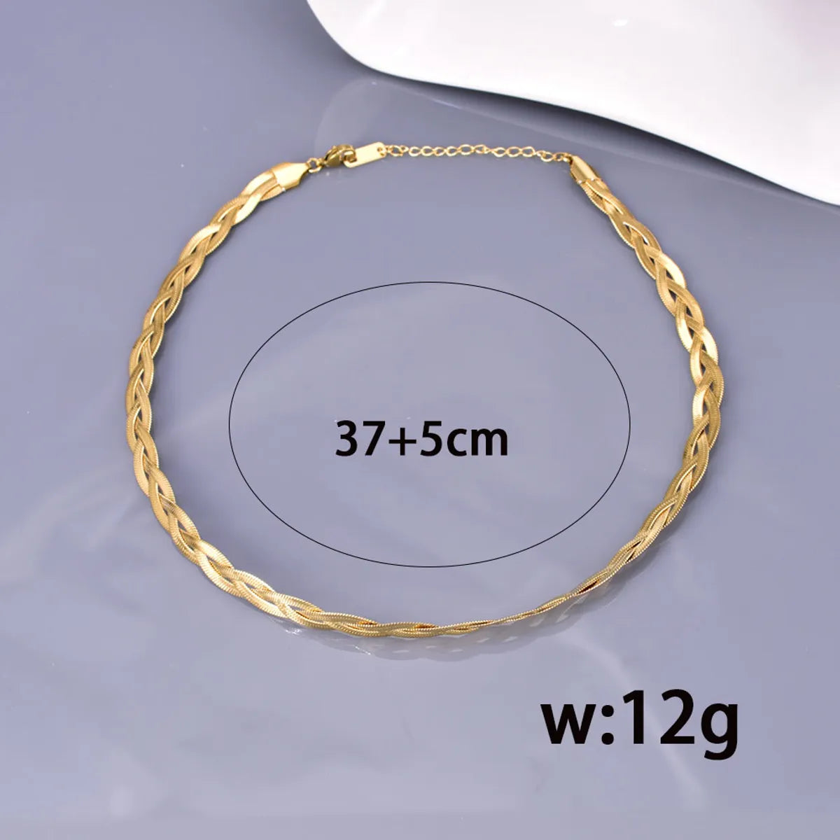 Wholesale Jewelry Simple Style Streetwear Geometric 304 Stainless Steel Titanium Steel 18K Gold Plated Necklace