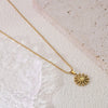 Wholesale Jewelry Sweet Simple Style Christmas Tree Snowflake 304 Stainless Steel 18K Gold Plated Plating Pendant Necklace