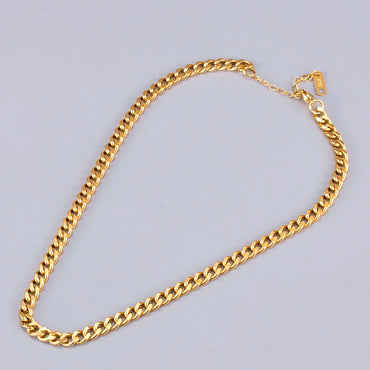 Wholesale Jewelry Thick Chain Titanium Steel Necklace Gooddiy