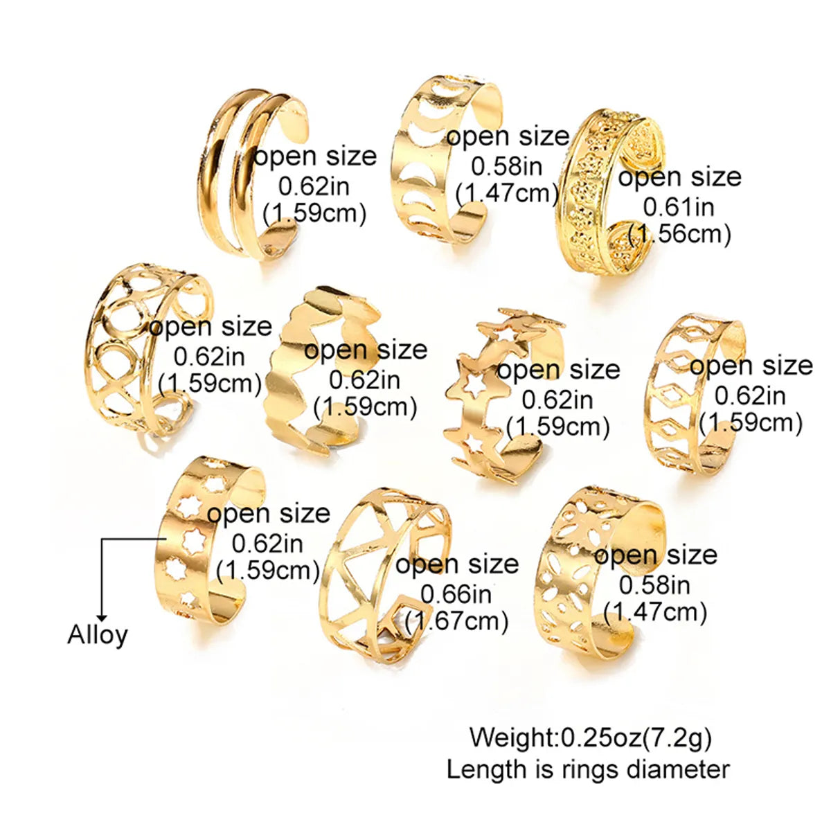 Wholesale Jewelry Vacation Geometric Round Heart Shape Alloy Hollow Out Foot Ring Anklet