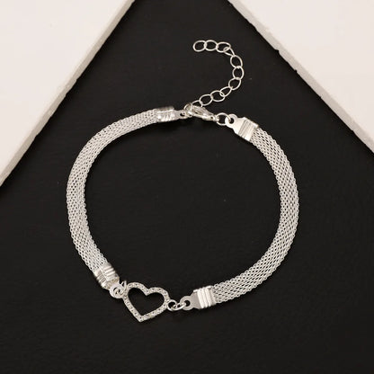 Wholesale Jewelry Vacation Marine Style Simple Style Infinity Heart Shape Butterfly Alloy Anklet