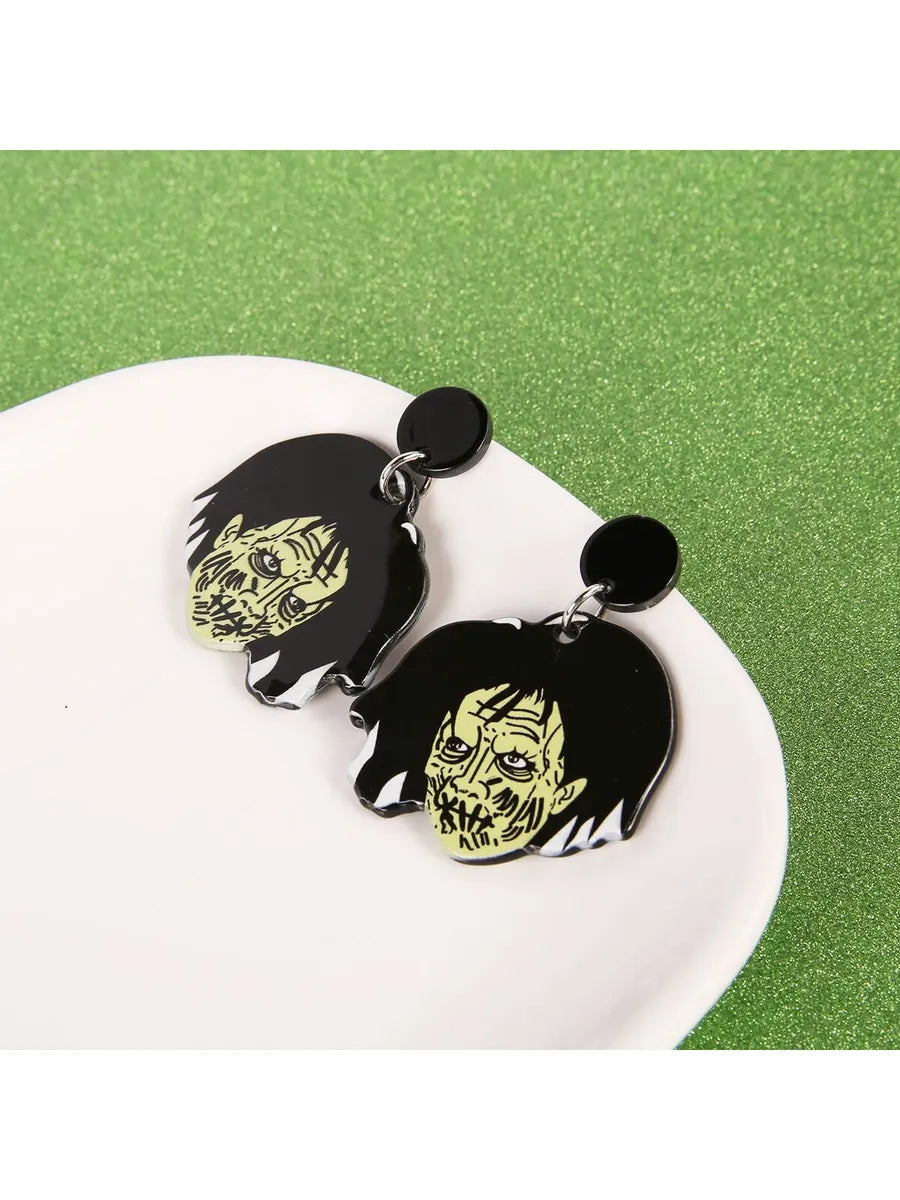 Wholesale Jewelry Vintage Style Cartoon Arylic Drop Earrings