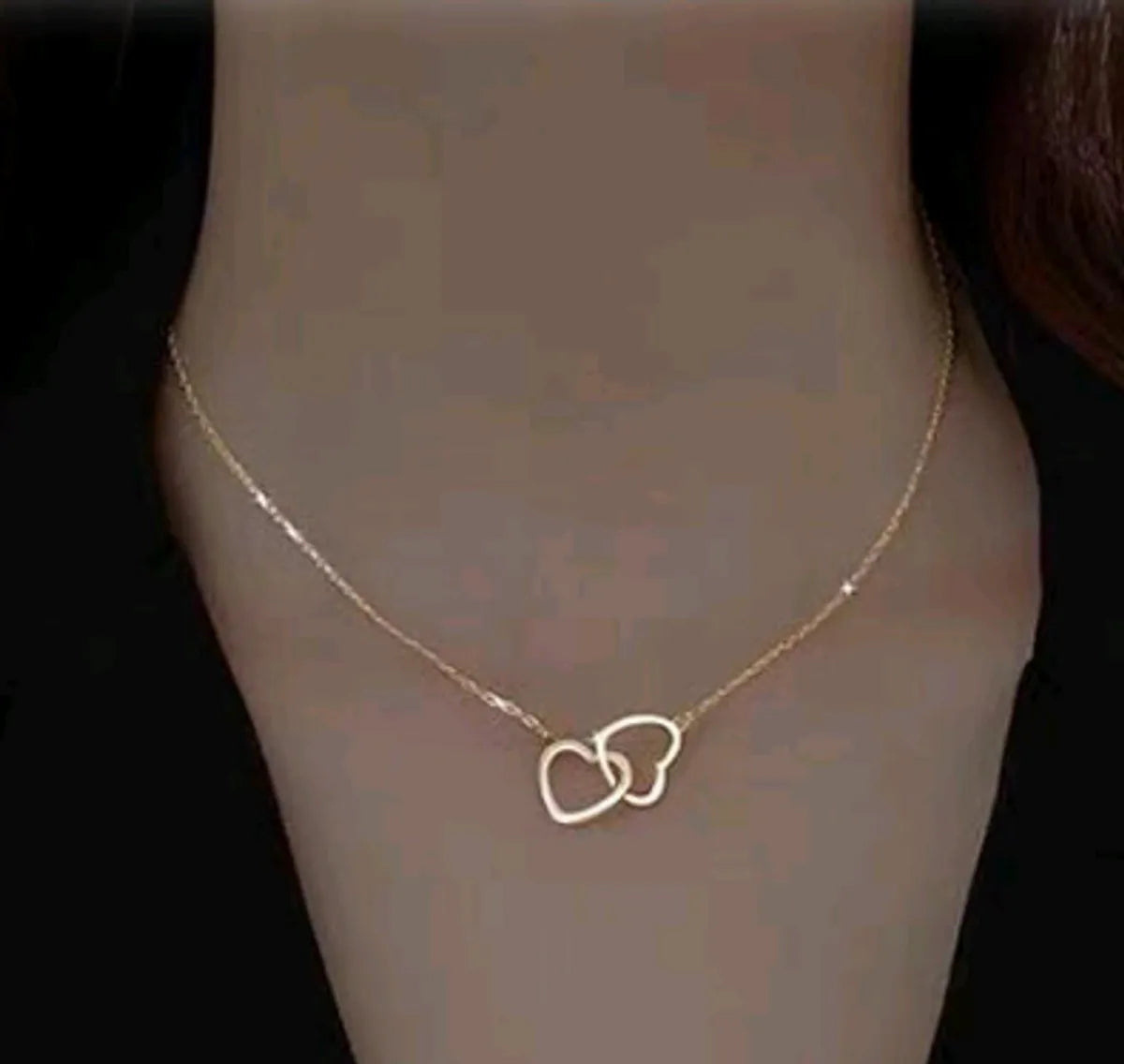 Wholesale Korean Fashion Heart Titanium Steel Necklace Gooddiy