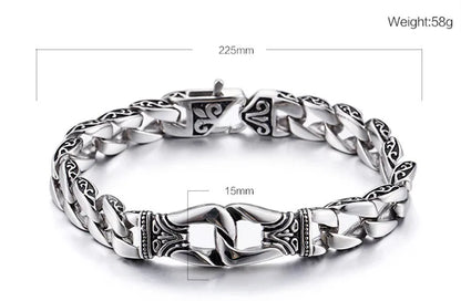 Wholesale Jewelry Punk Geometric 304 Stainless Steel Rings Bracelets