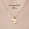 Wholesale Jewelry Simple Style Human Sun Paw Print 201 Stainless Steel 18K Gold Plated Polishing Plating Pendant Necklace