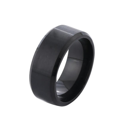 Wholesale Simple Style Round Stainless Steel Rings