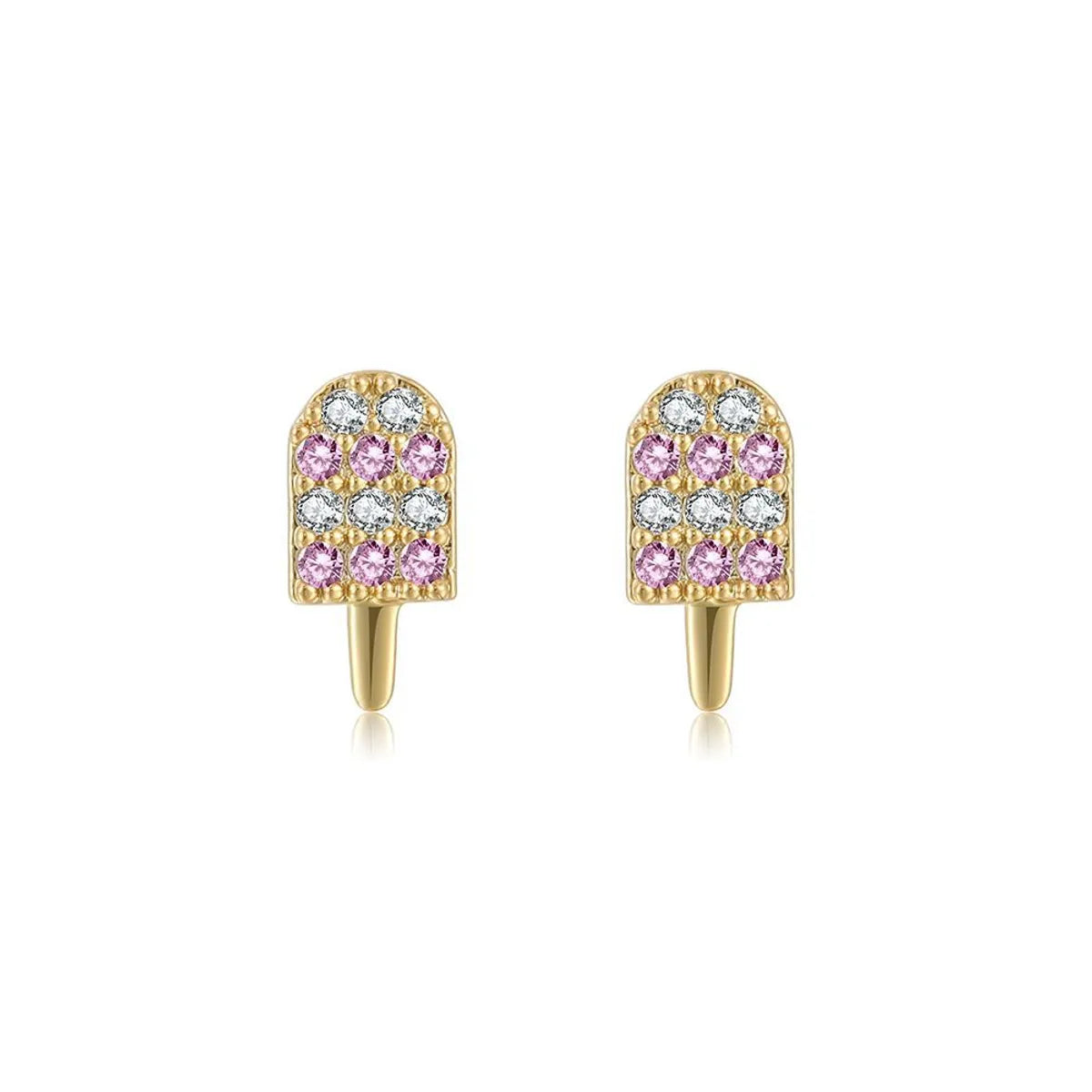 Ethnic Style Geometric Artificial Gemstones Earrings